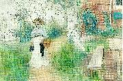 Carl Larsson martina  i tradgarden Spain oil painting artist